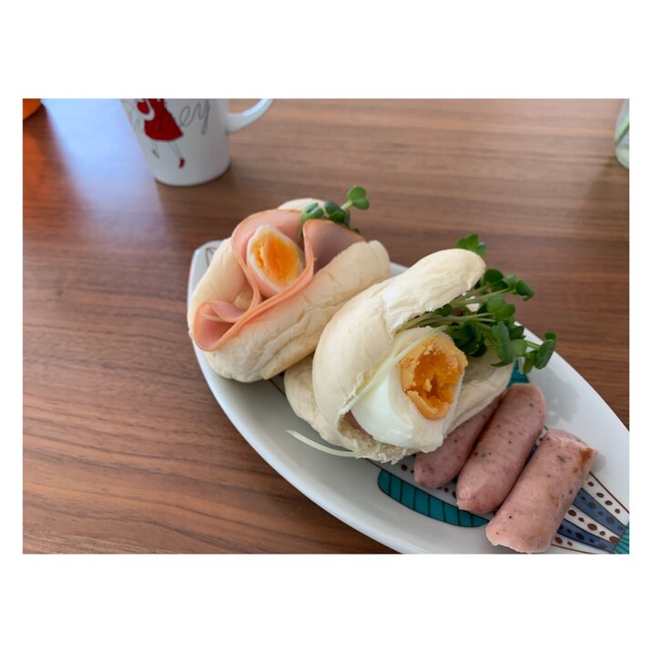 パニーニ風。朝ごはんをちょっと楽しく!